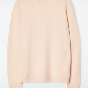 COS Pure Cashmere Jumper Sweater - Apricot - S